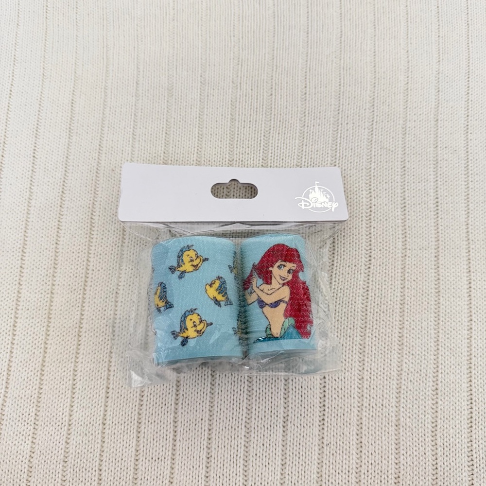 Tokyo Disney The Little Mermaid Hair Rollers Ariel and Flounder